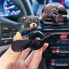 Aviator Bears Car Air Outlet Aromatherapy