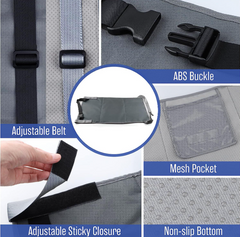 Portable Children's Airplane Seat Extender – Adjustable Travel Footrest for Kids