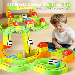 Variable Magnetic Force Track Train