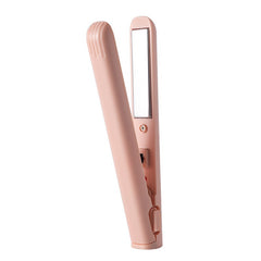 Dual-Use Portable USB Hair Curler & Straightener