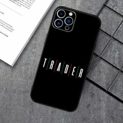 Black Rear Cover Anti-fall Protective Case Phone Case