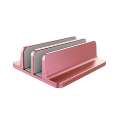 Double Storage Vertical Aluminum Alloy Laptop Stand