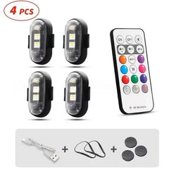 Wireless Remote Control RGB Strobe Light