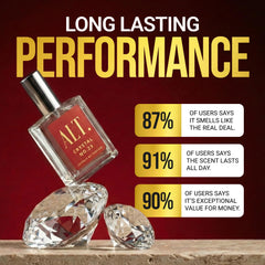 ALT. FRAGRANCES Crystal No. 23 – Inspired by Bac. Roug. 540, Unisex Perfume, Extrait de Parfum, Long Lasting Perfume for Men & Women with Jasmine, Amberwood & Cedar Notes, 60ml