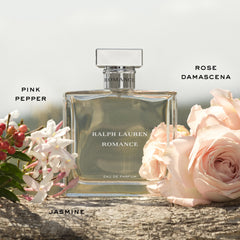 RALPH LAUREN FRAGRANCES - Romance - Eau de Parfum - Women's Perfume - Floral & Woody - With Rose, Jasmine, and Berries - Medium Intensity