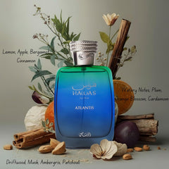 RASASI Hawas For Men Eau De Parfum Spray 100ML (3.4 Oz) - Long Lasting Arabian Perfume, Premium Perfume Men, Ideal for Special Occasions & Daily Elegance, A Bold and Captivating Fragrance