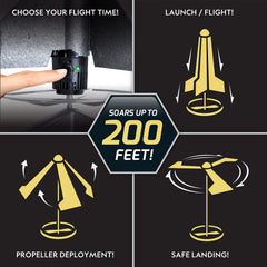 Motorized Self-Launching Rocket STEM Kit