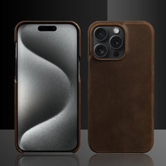 Crazy Horse Leather iPhone Case