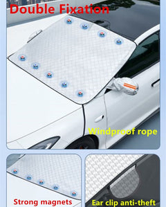 9 Magnetic Car Windscreen Cover