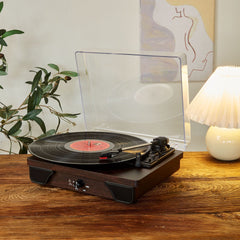 T03L Vintage Chinese Turntable with Multi-Function Design