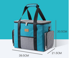 Portable Insulated Picnic Bag with Aluminum Foil