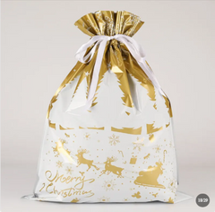 Christmas Drawstring Gift Bags