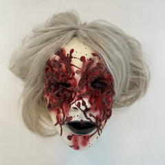 Cursed Witch Mask - Day of the Dead Horror Prop
