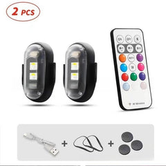 Wireless Remote Control RGB Strobe Light