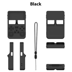Handheld Game Machine Silicone Protective Cover Solid Color Simple Storage Box