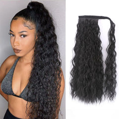 European Long Wavy Hair Wig with Invisible Tape (Direct Sale)