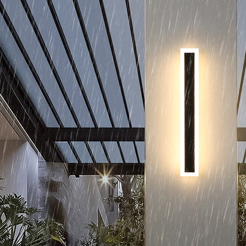 Minimalist Outdoor Waterproof LED Wall Lamp