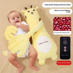 Remote Control Soothing Baby Sleep Plush Pillow