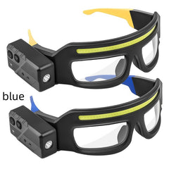 Multi-functional Glasses Headlamp with Type-C Charging