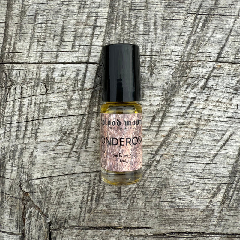 Ponderosa Perfume Oil - Vanilla, Pine, Amber