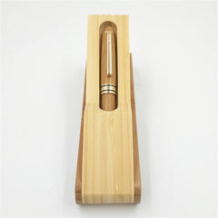 Bamboo Signature Pen Set with Natural Color Case