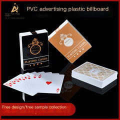 PVC Playing Cards for Advertising and Leisure (Bulk)