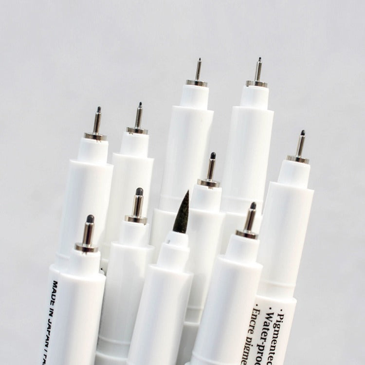 MARVY Waterproof Brown Fine Liner Art Drawing Pen