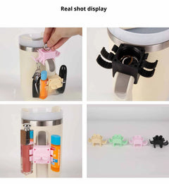 Silicone Cup Lipstick Key Clip