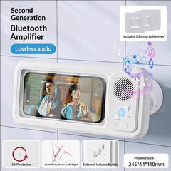 Waterproof Bluetooth Speaker Phone Holder