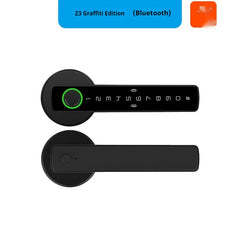 Smart Spherical Wooden Door Lock