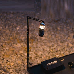 Stainless Steel Adjustable Blackened Lamp Holder