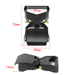 Aluminum Alloy 38mm Tactical Cobra Belt Buckle
