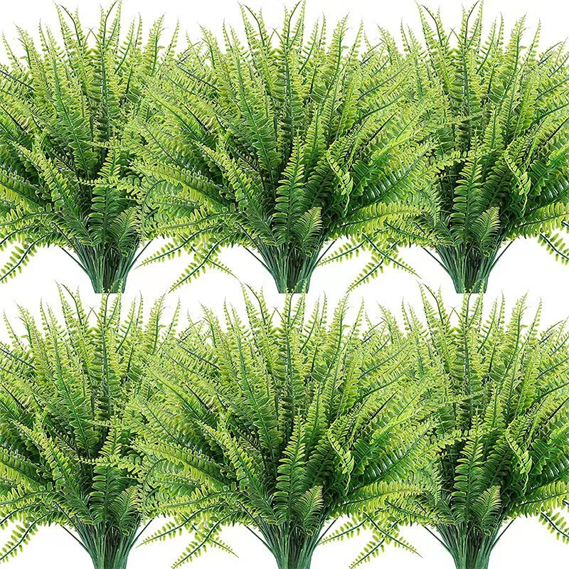 UV-Resistant Artificial Long Persian Leaf Plant