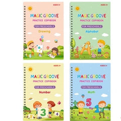 Children's English Groove Magic Font Practice Set
