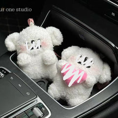 Cute Plush Dog Keychain Doll Birthday Gift