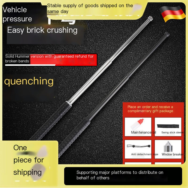 Tactical Expandable Self-Defense Baton for Students