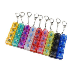 Transparent Decompression Shaft Tester Light-Up Keychain