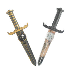Halloween Plastic Skeleton Assassin Pirate Dagger Knife