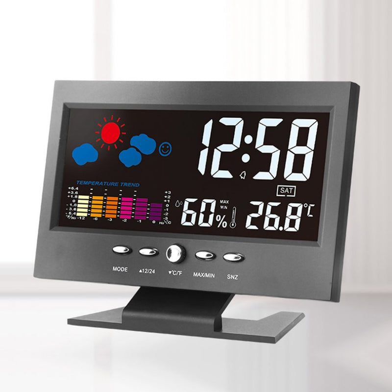Multifunctional Large Screen Calendar Clock with Backlight