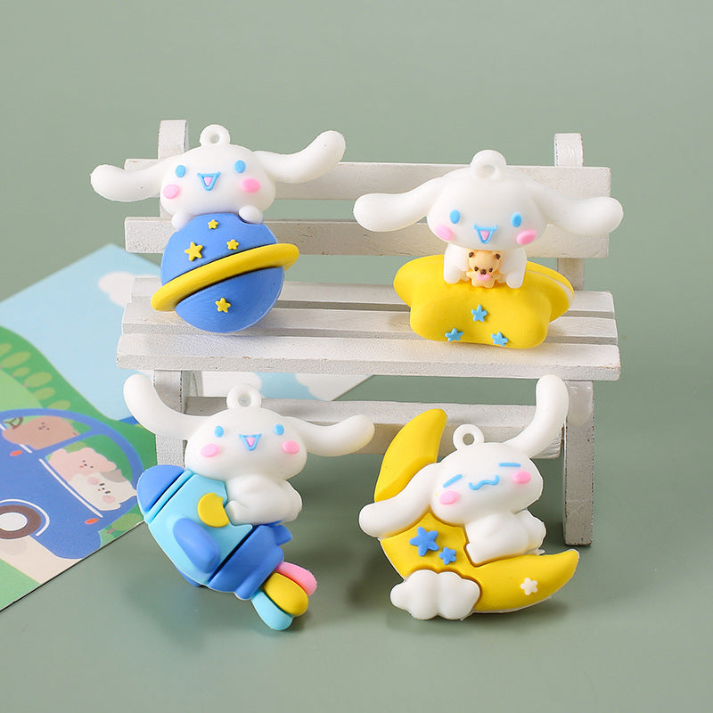 Kawaii Cinnamoroll Keychain for Phone Case Accessory