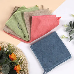 Coral Velvet Dishwashing Cloth for Table Cleaning (1pc)