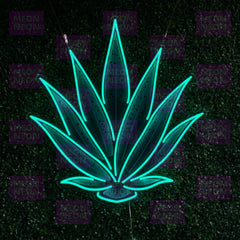 Agave Plant LED Neon Sign