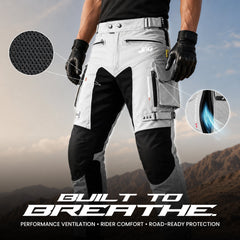 JAG Maverick Motorcycle Protective Pant - Black
