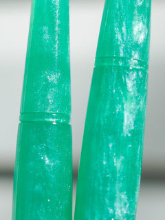 Aquamarine March Birthstone Crochet Hook