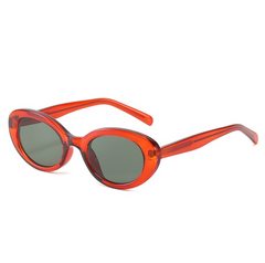 Oval Frame Fashion Sunglasses