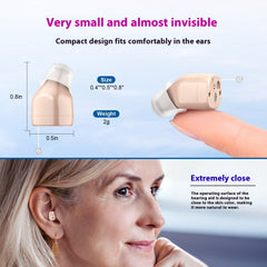 Rechargeable Ultra-small In-Ear Hearing Aid