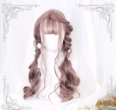 Lolita Wig 65cm Long Wavy Bangs Hairpiece