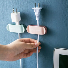 Wall Mounted Cable Holder for Home and Office (1pc)