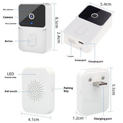 Visual Smart Doorbell with HD Night Vision