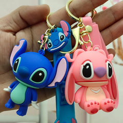 Cute Stitch Cartoon Keychain for Bags and Ornaments